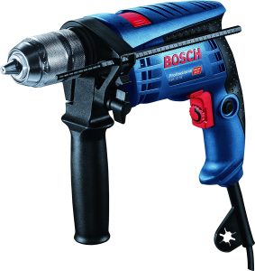 Test et Avis de la Bosch GSB 13 RE : une perceuse à percussion filaire compacte et maniable