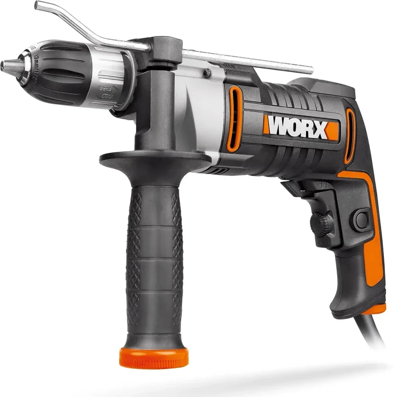 Test et Avis de la Worx WX318 : une perceuse 810W avec boîtier aluminium durable