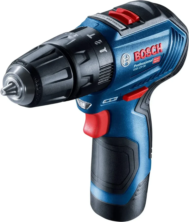 Test et Avis de la Bosch GSB 12V-30 : une perceuse-visseuse à percussion ultra-compacte et brushless
