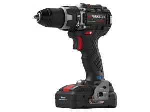 Test et Avis de la Parkside PABSP 20 Li C4 : une perceuse-visseuse Performance brushless 60 Nm avec sécurité renforcée