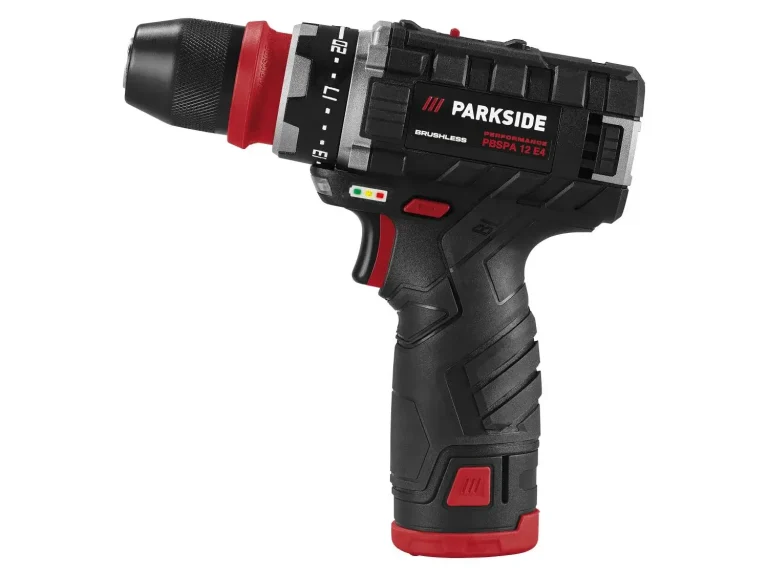 Test et Avis du Parkside PBSPA 12 D4 : une perceuse brushless qui vise la durabilité