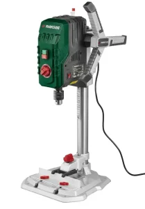 Test et Avis de la Parkside PTBMOD 710 D1 : une perceuse à colonne avec réglage électronique pour l&rsquo;atelier
