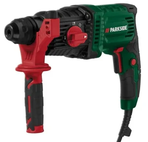 Test et Avis du Parkside PBH 800 B1 : un perforateur-burineur filaire pour le béton courant