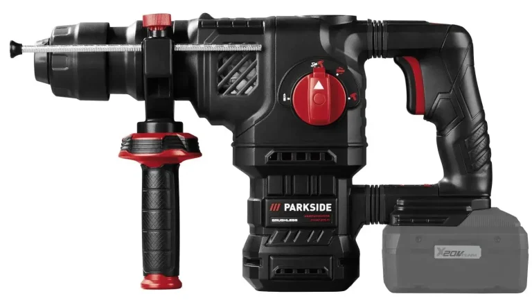 Test et Avis du Parkside PKHAP 205 A1 : un perforateur sans fil Performance pour le gros œuvre exigeant