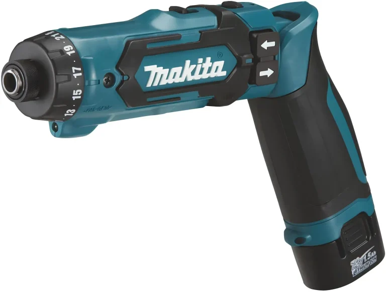 Test et Avis de la Makita DF012DSJ : une perceuse visseuse 7,2V Li-ion ultra-légère
