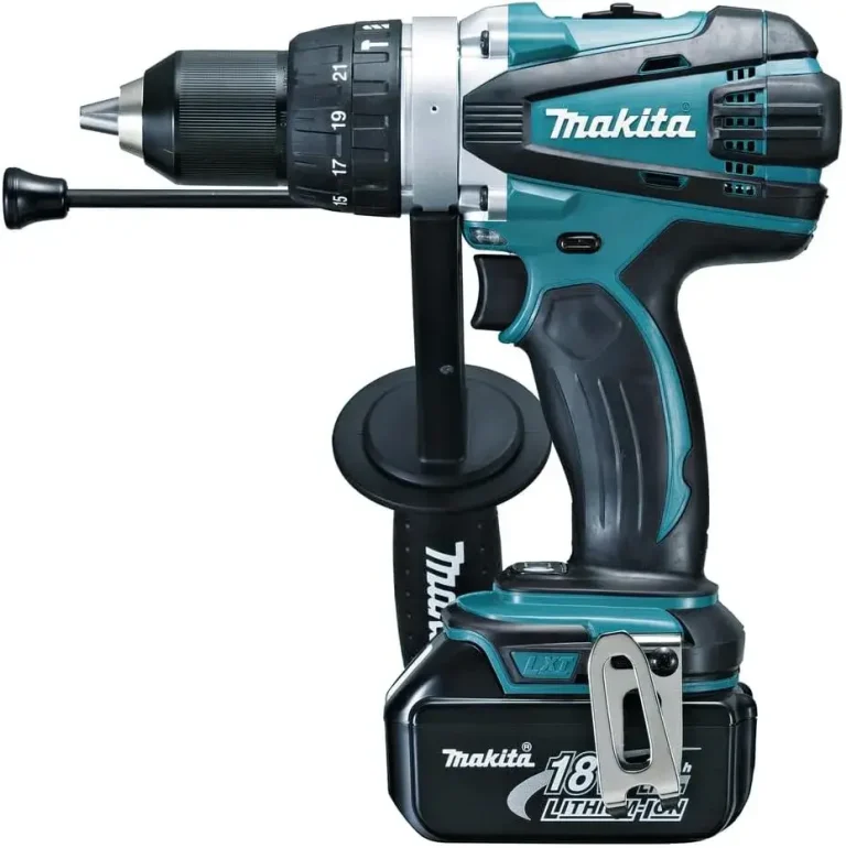 Test et Avis du Makita DHP458RTJ : une perceuse à percussion 18V avec 2 batteries 5 Ah pour usage intensif