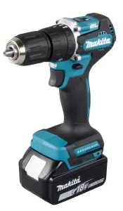 Test et Avis de la Makita DHP487RFJ : une perceuse visseuse à percussion 18V LXT brushless ultra-compacte