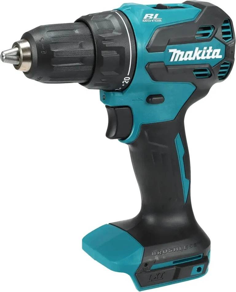 Test et Avis de la Makita DHP490Z : une perceuse visseuse à percussion 18V brushless pour espaces confinés