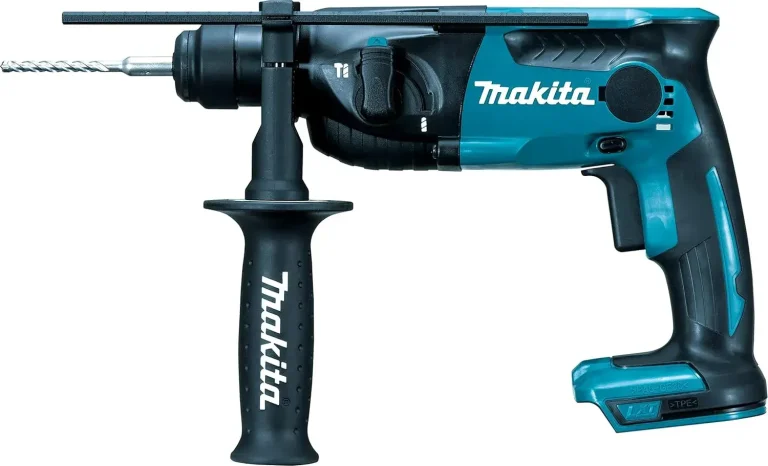 Test et Avis du Makita DHR165ZJ : un perforateur SDS-Plus 18V ultra-léger pour fixations murales et travaux en hauteur