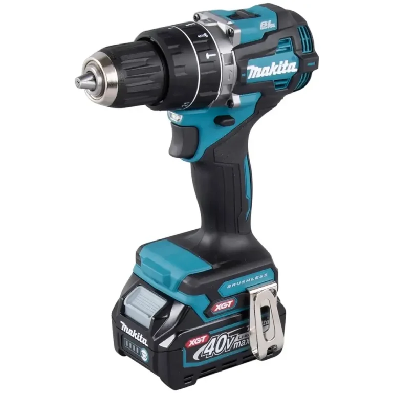 Test et Avis de la Makita HP002GA202 : une perceuse à percussion 40V XGT pour chantiers professionnels polyvalents