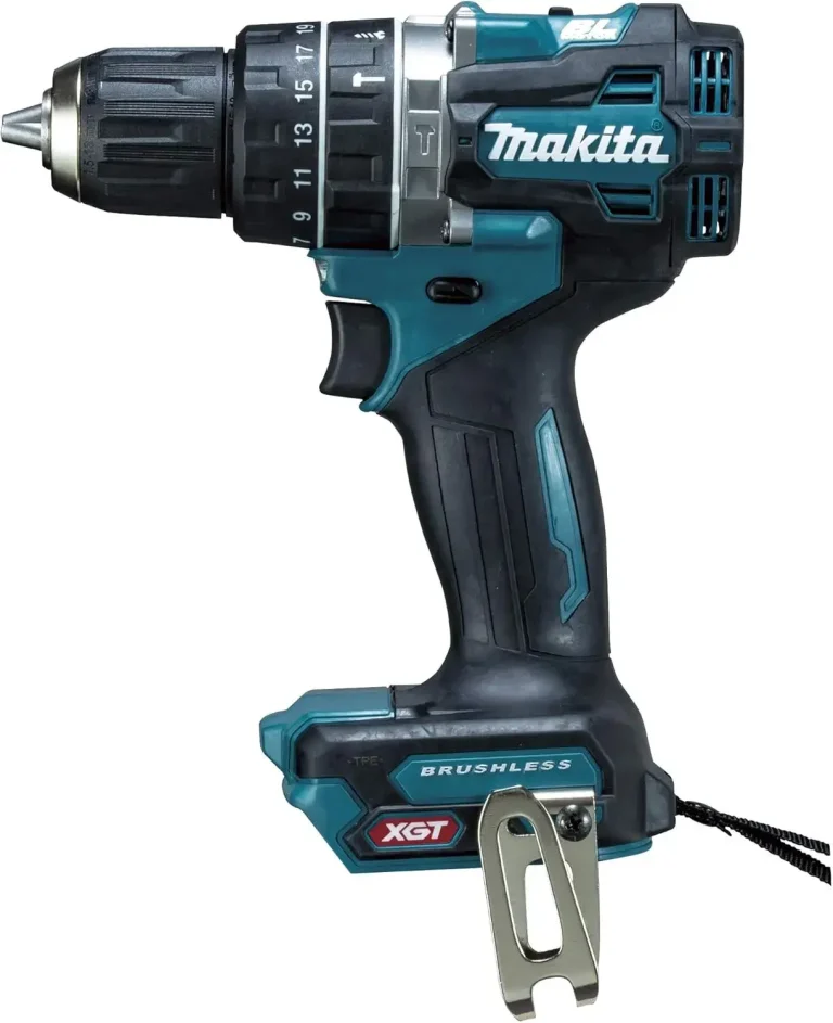 Test et Avis de la Makita HP002GZ : une perceuse à percussion 40V Max XGT brushless pour professionnels exigeants
