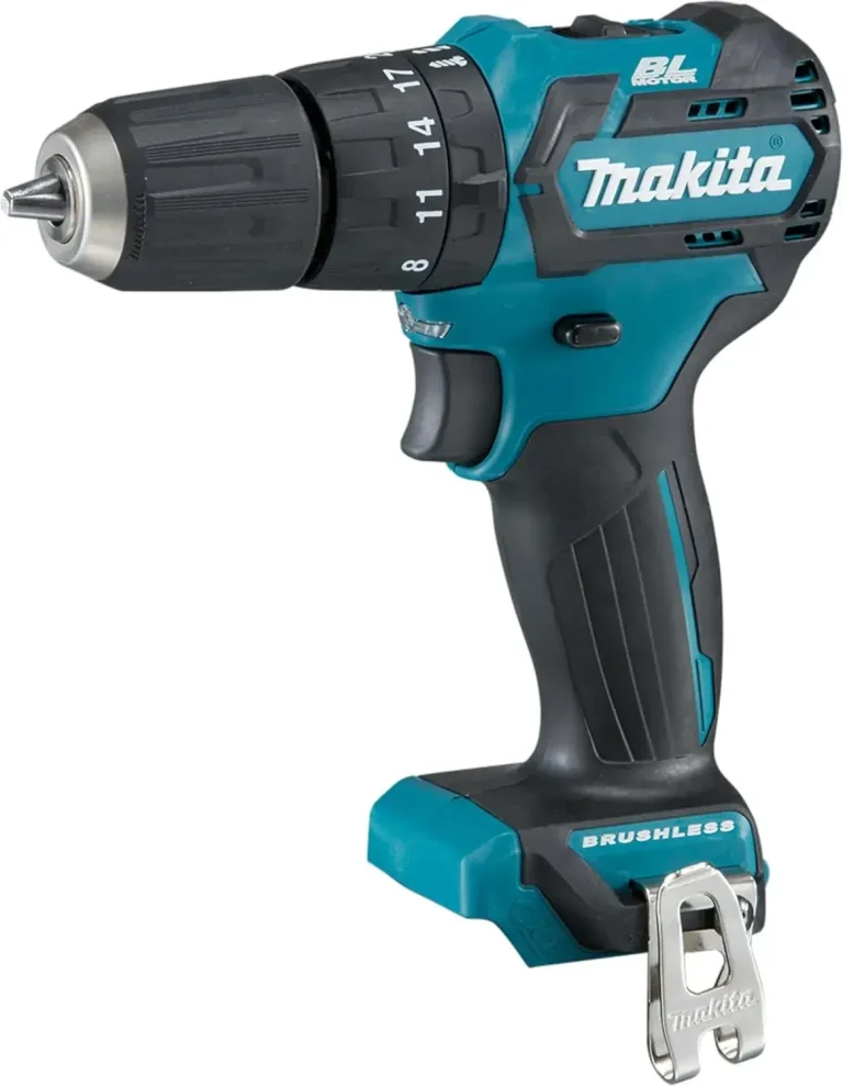 Test et Avis de la Makita HP332DZ : une perceuse visseuse à percussion 12V CXT brushless ultra-compacte