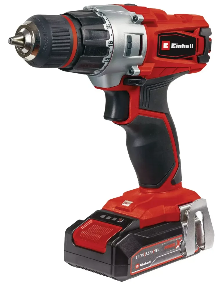 Test et Avis de l&rsquo;Einhell TE-CD 18/2 Li Kit : une perceuse-visseuse complète pour bricoleurs Power X-Change