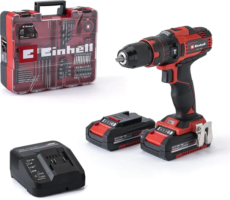Test et Avis de l&rsquo;Einhell TE-CD 18/40 Li-i +64 : une perceuse avec un kit complet qui simplifie le démarrage Power X-Change