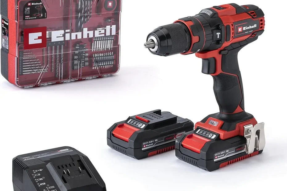 perceuse einhell te cd 18 40 li i 64 test