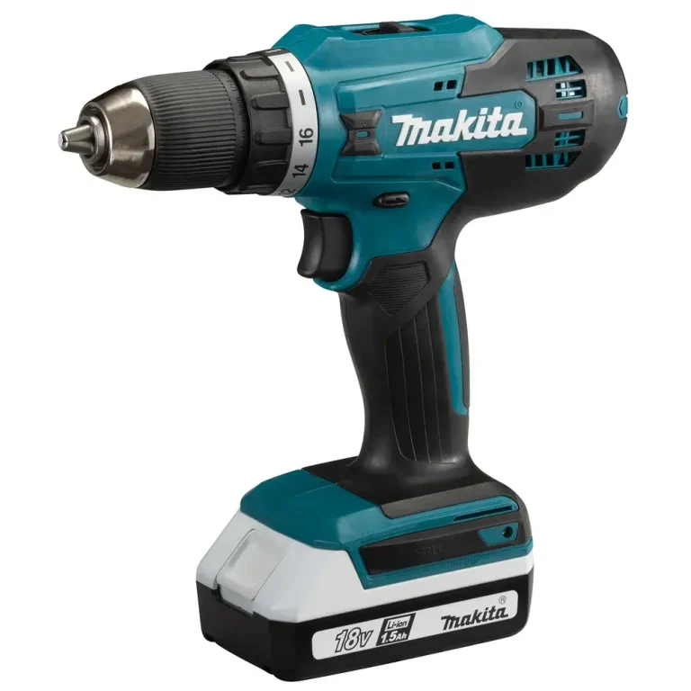 Test et Avis de la Makita DF488DWE : une perceuse visseuse 18V percussion 42 Nm en kit complet