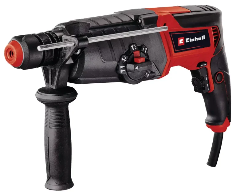 Test et Avis de l&rsquo;Einhell TE-RH 950 5F : un marteau perforateur 5-en-1 pour bricoleurs domestiques polyvalents