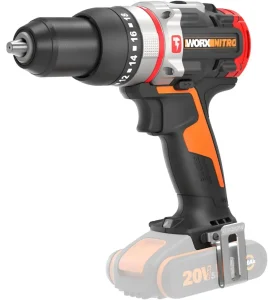 Test et Avis de la Worx WX354.9 : une perceuse brushless ActiveHammer 60 Nm